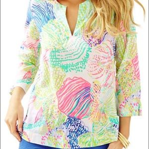 ✨EUC Lilly Pulitzer Amelia Island Tunic ✨
